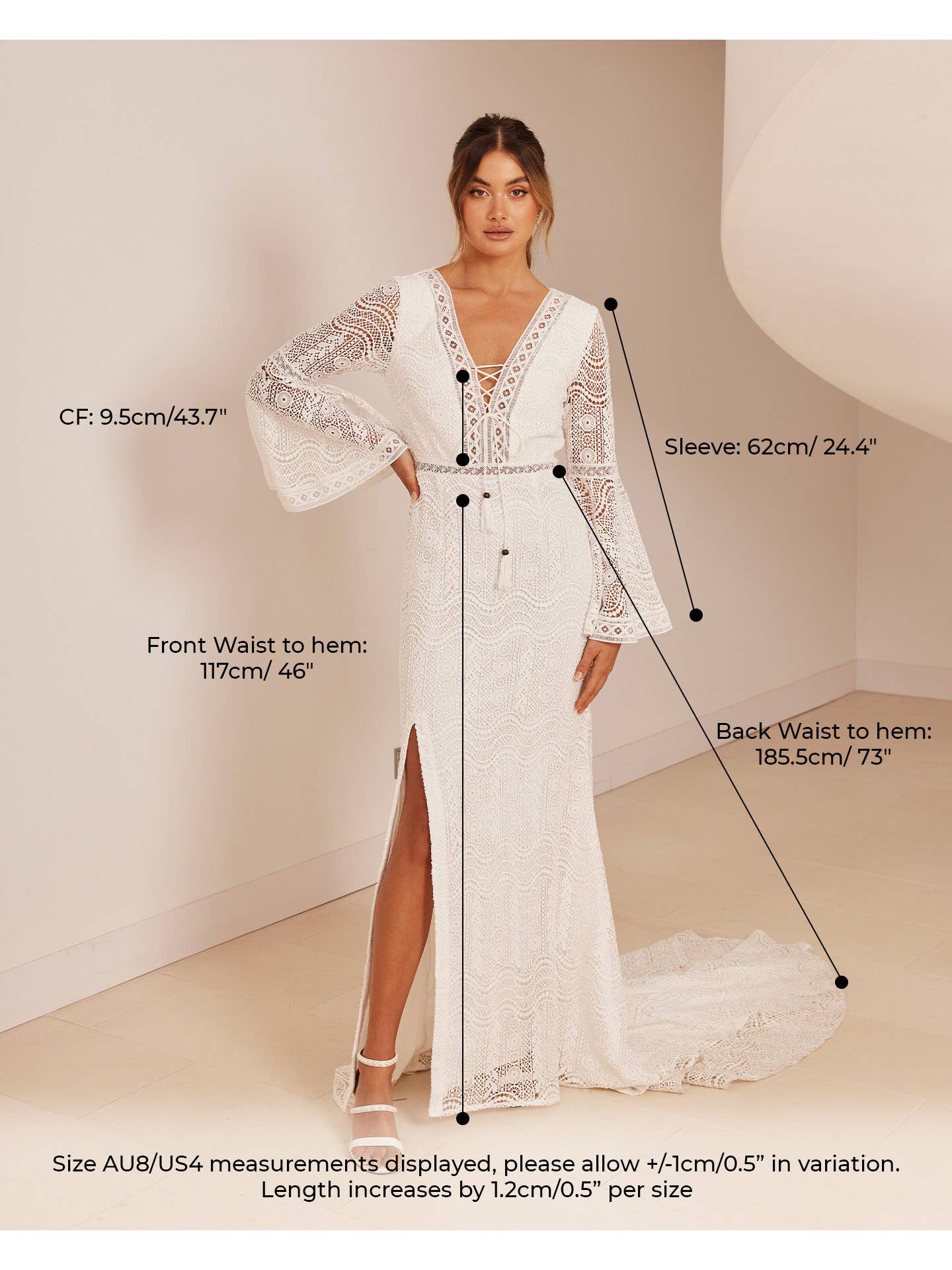Vestido de Novia MN-521 Morelia