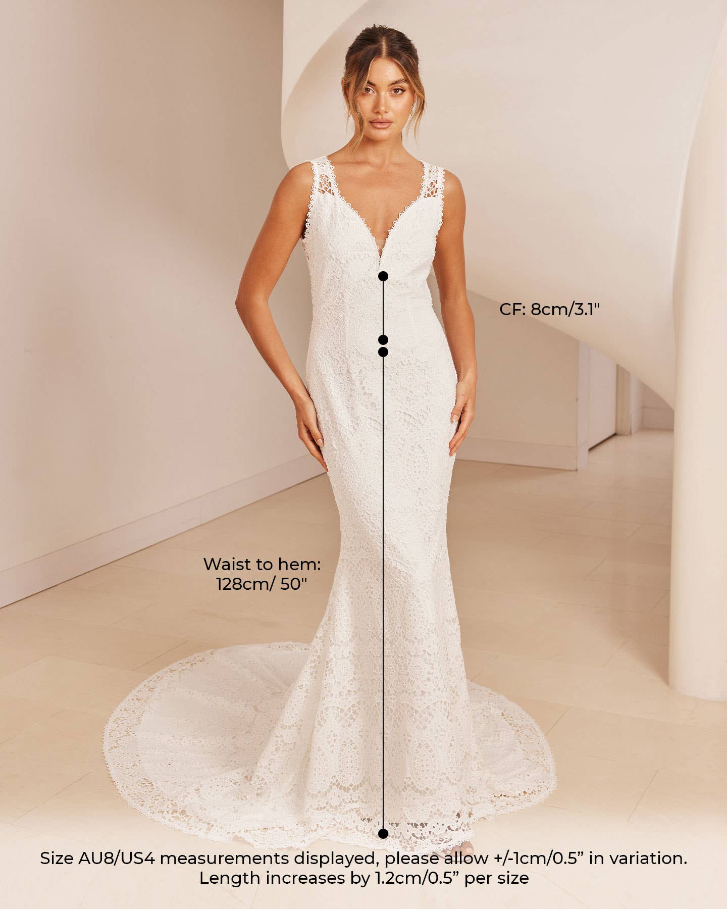 Vestido de Novia MN-525 Kary (Mangas extraibles)