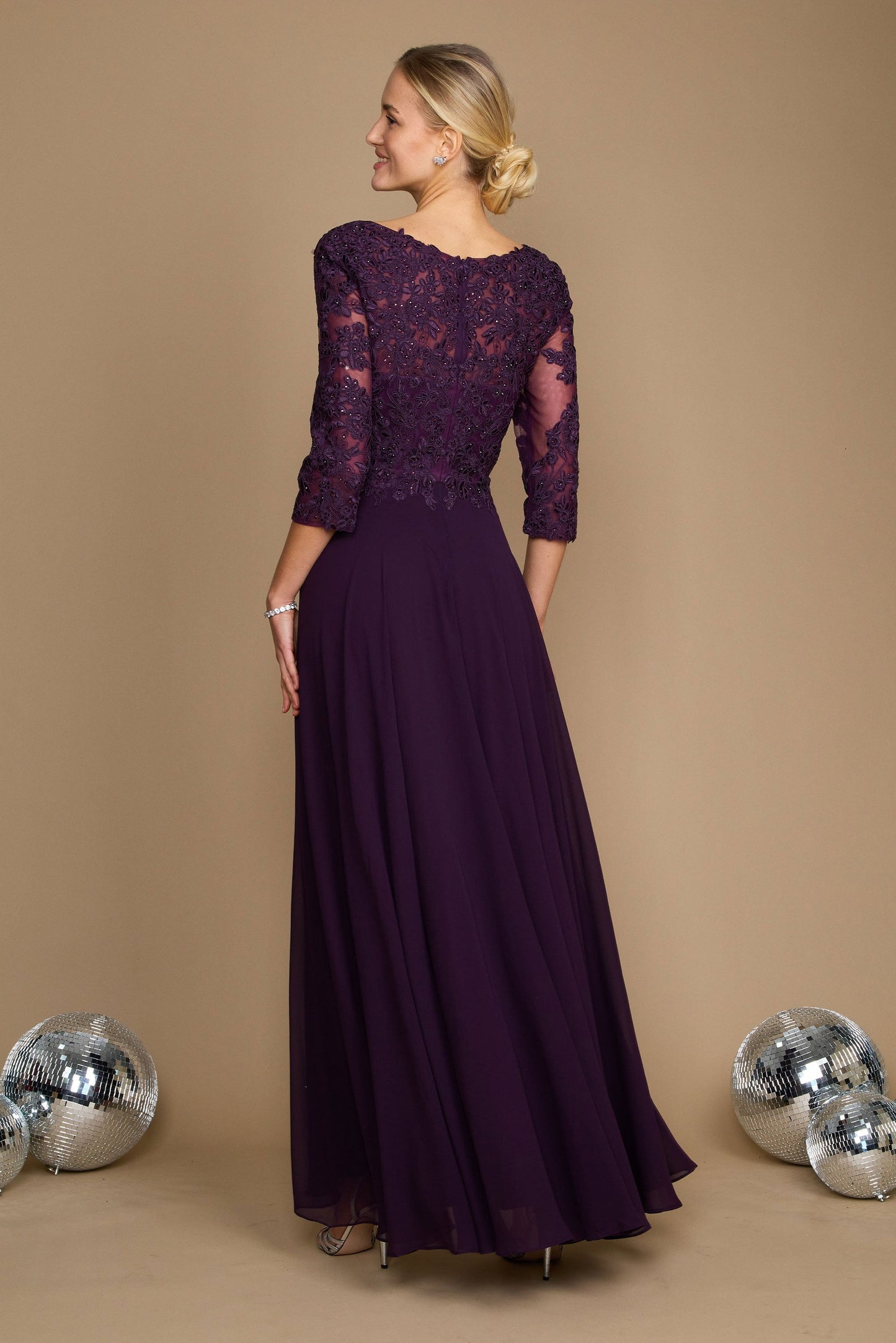 Vestido de Madre | Miaminovias | Andrea- Morado