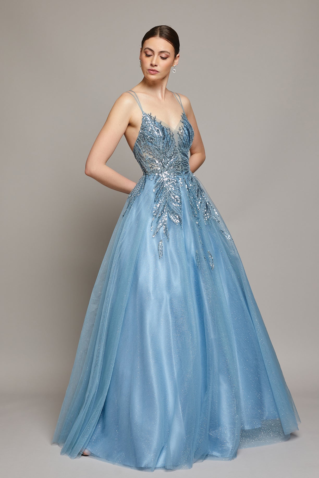 Vestido Fiesta| Miaminovias| Cielo