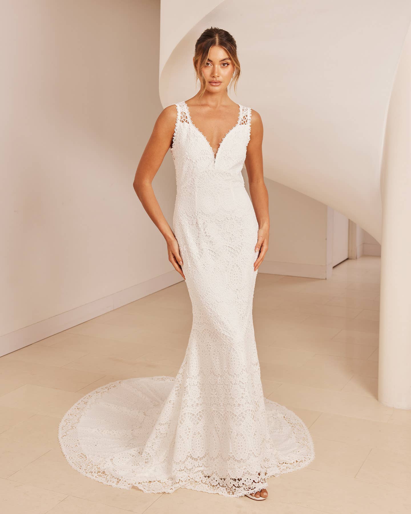 Vestido de Novia MN-525 Kary (Mangas extraibles)