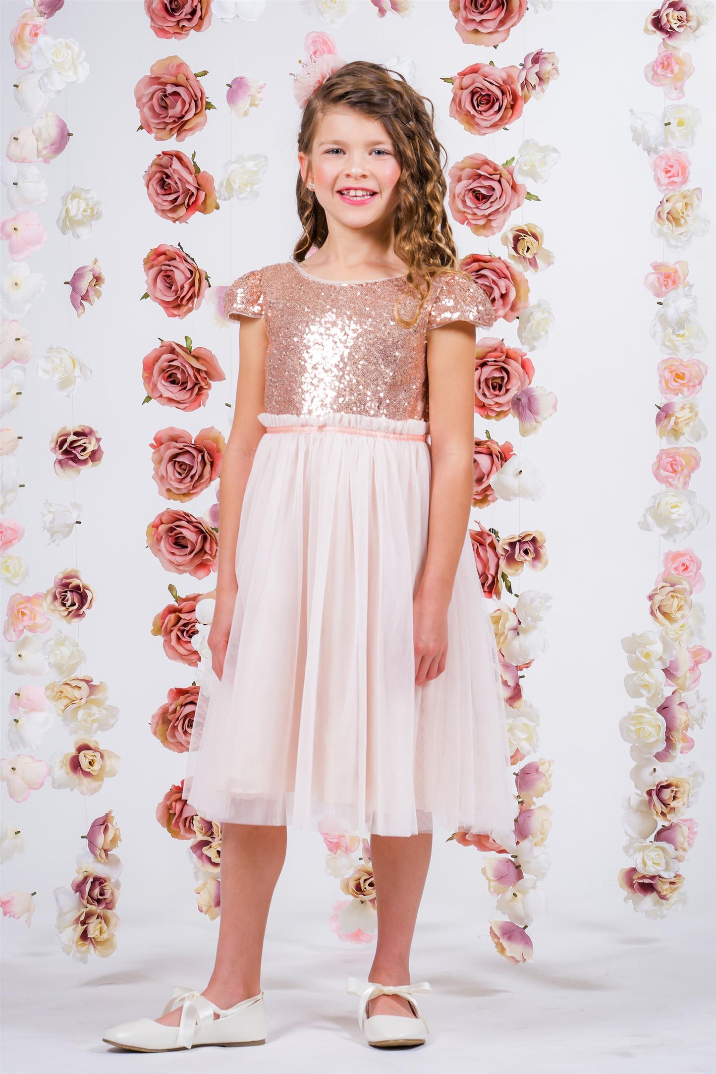Vestido de Niña -05 Glitter