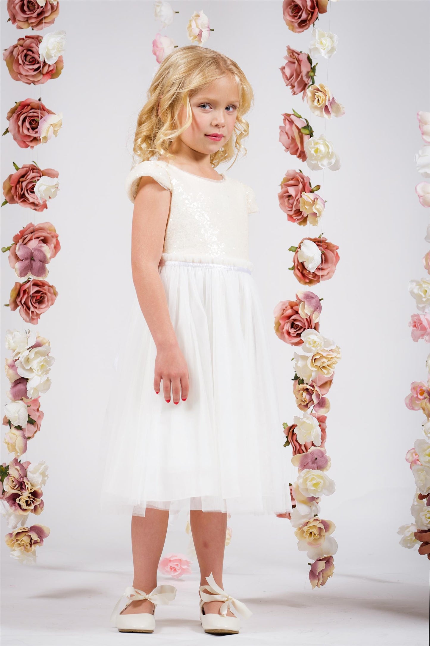 Vestido de Niña -05 Glitter