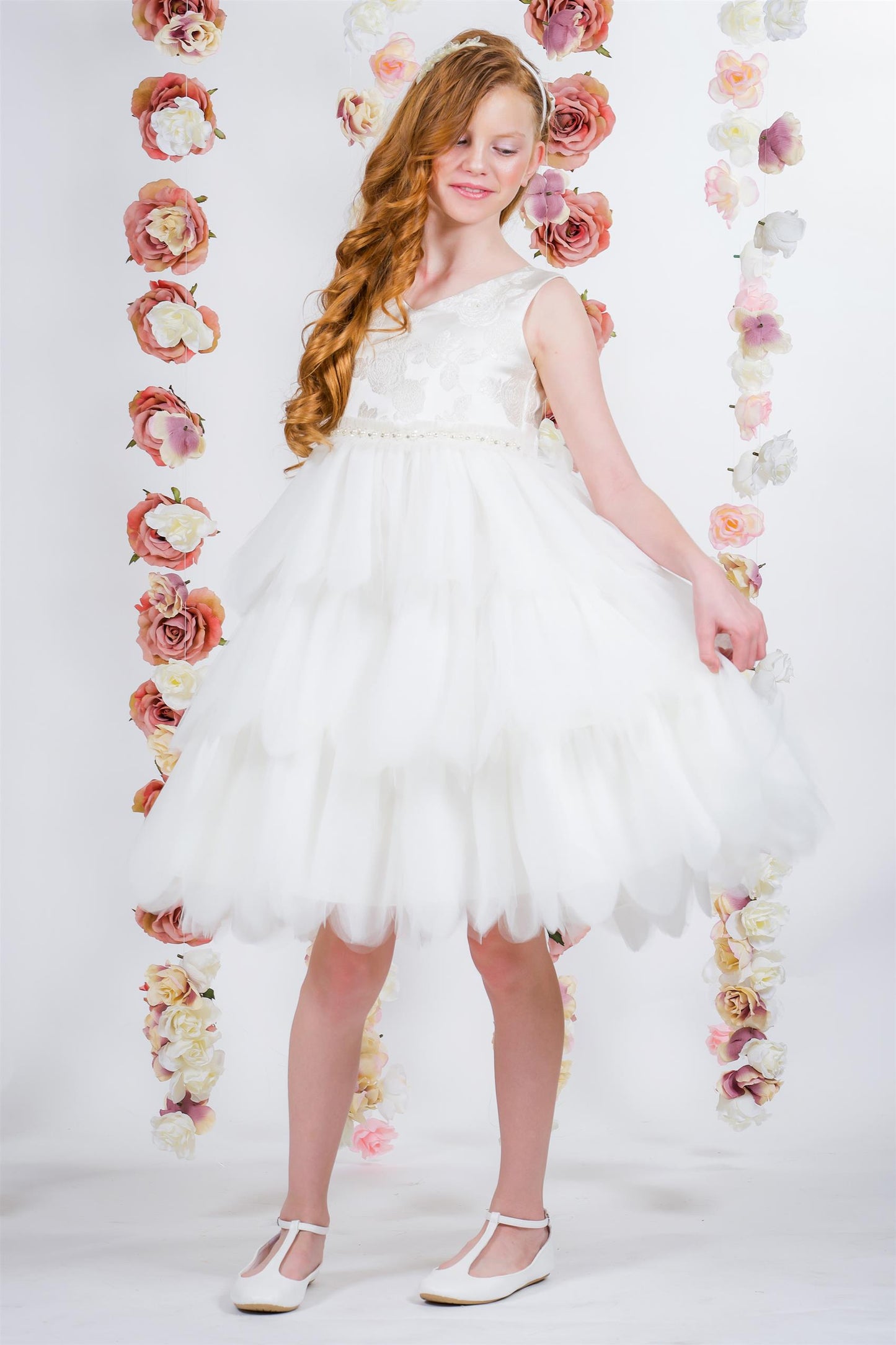 Vestido de Niña -08 Flower