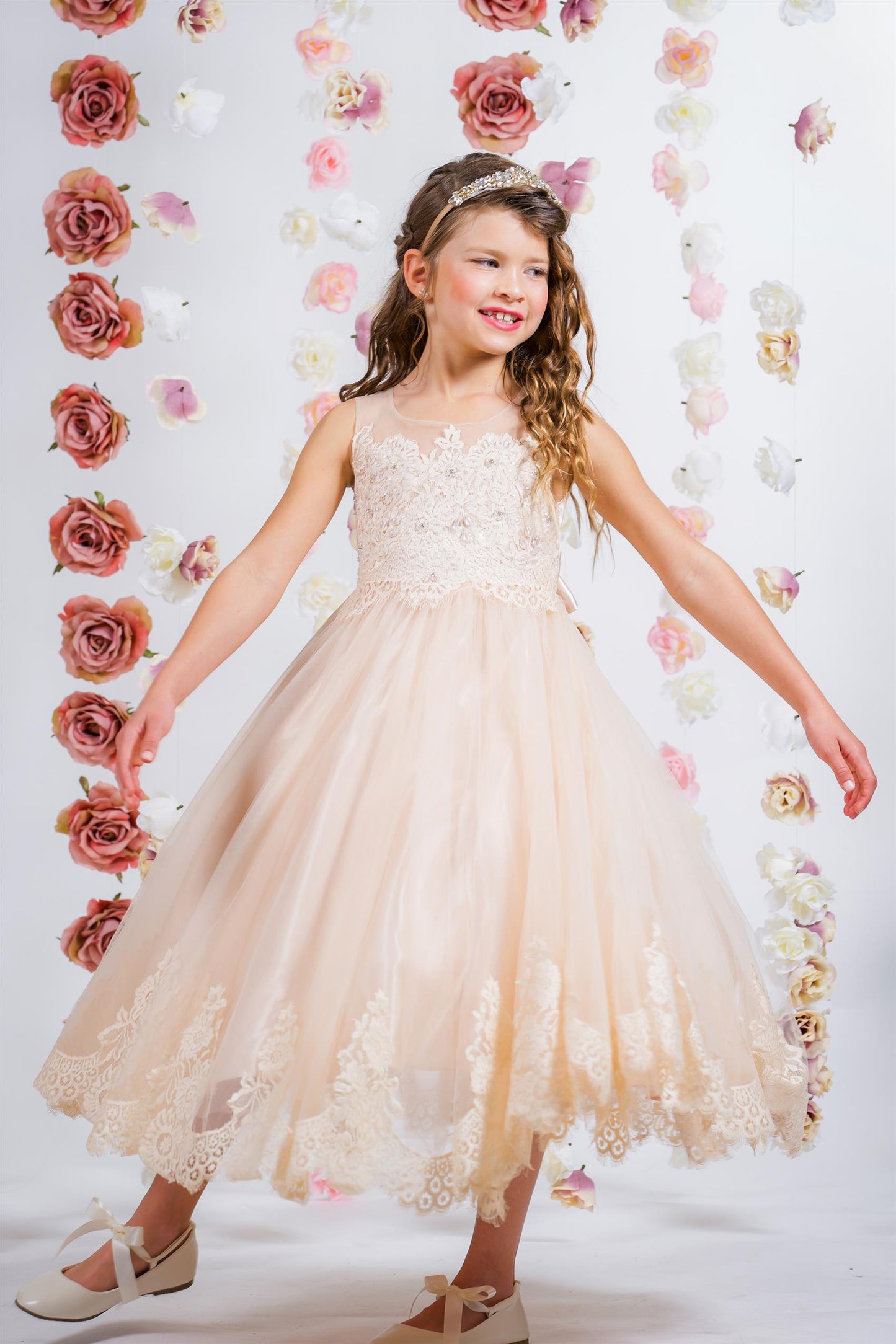 Vestido de Niña -12 Azucena