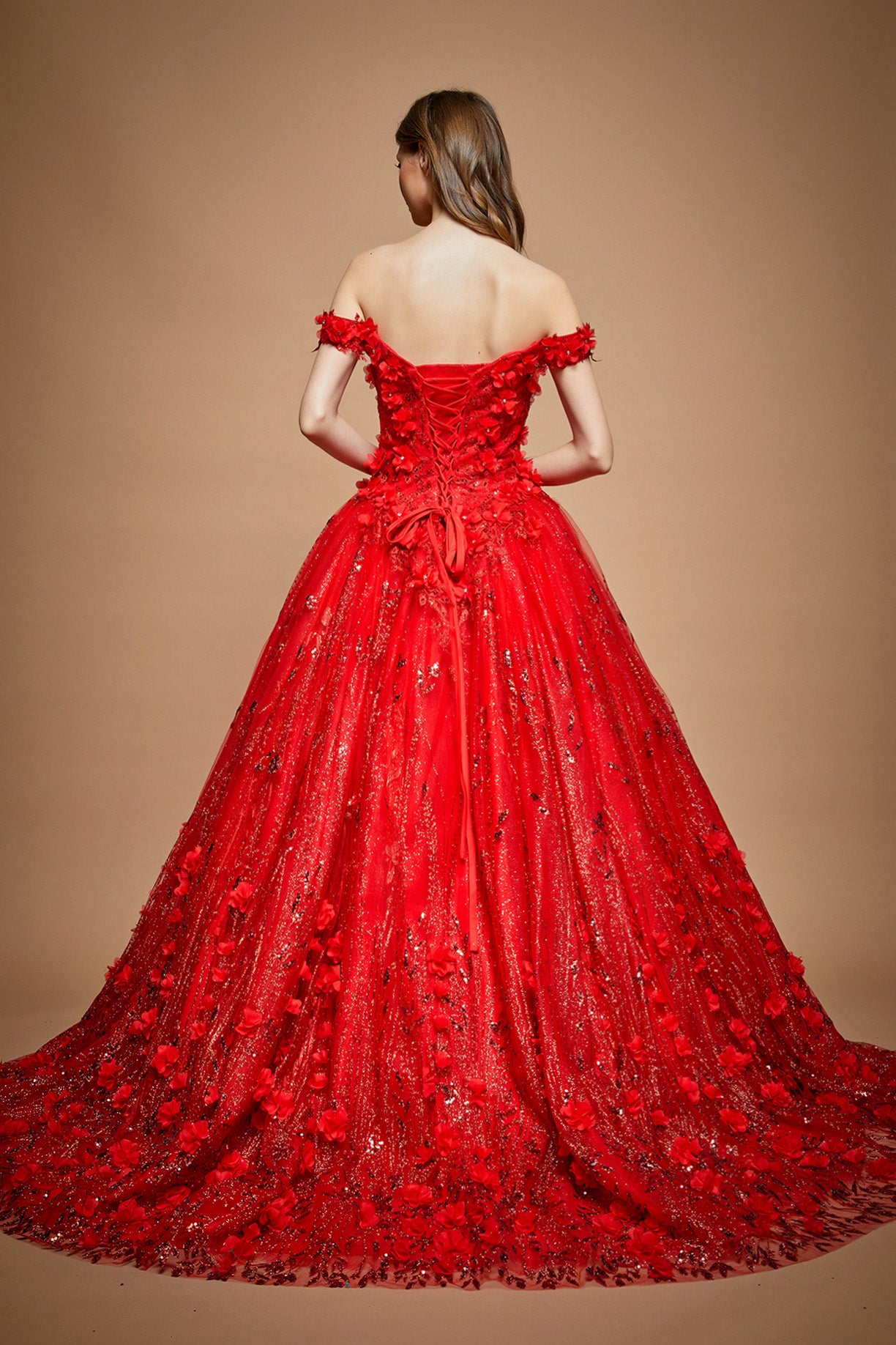 Vestido de fiesta F-166 Morelia