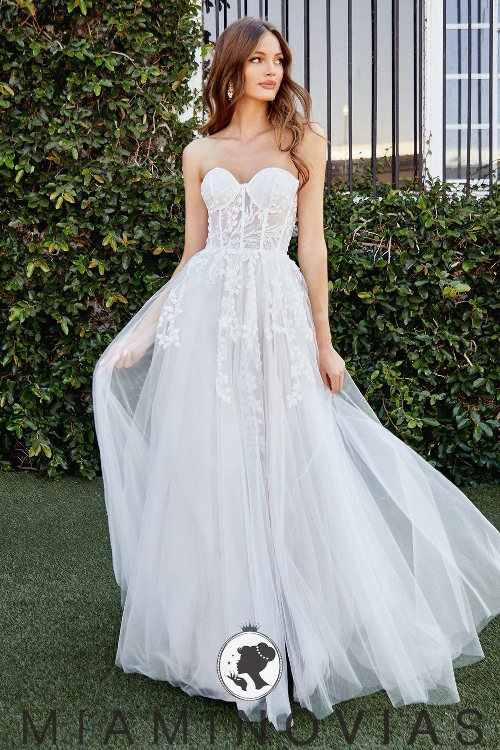 Vestido de Novia MN-188 Maria Gloria - Miaminovias Chile