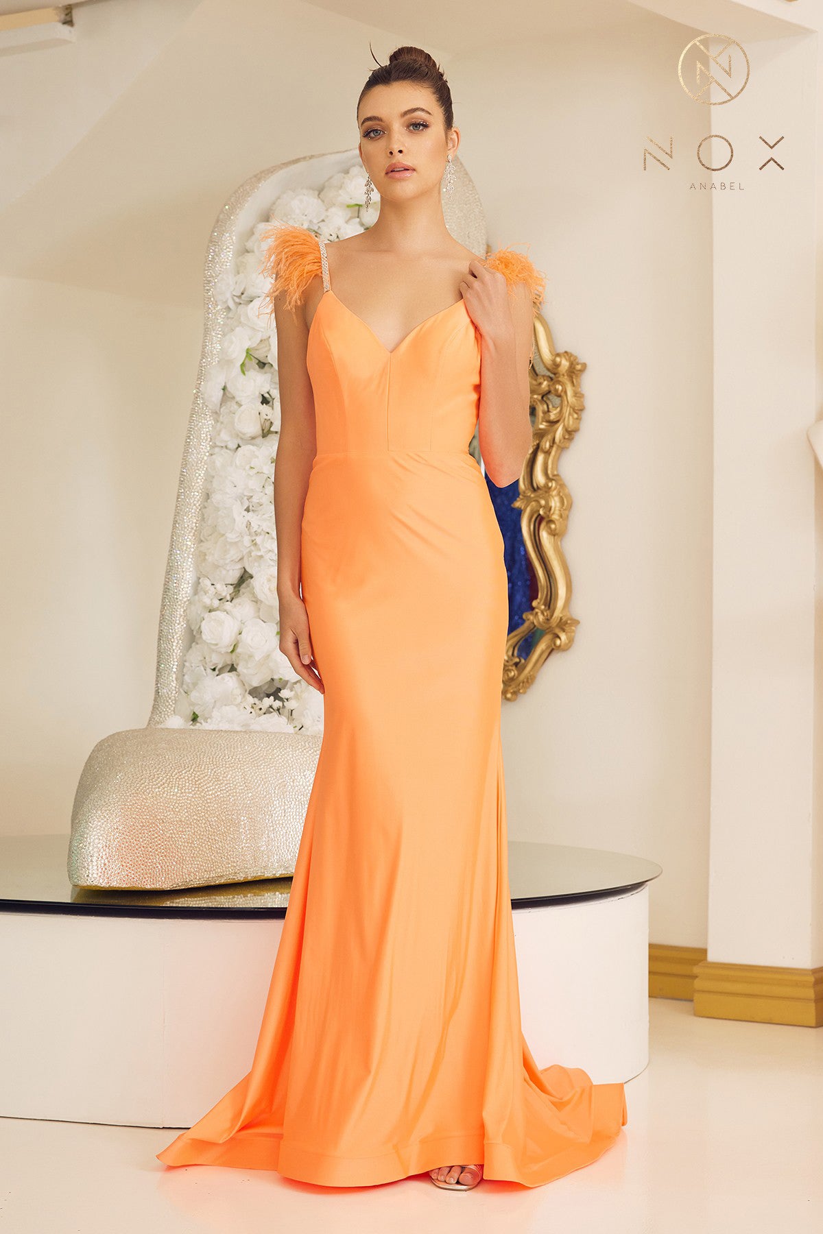 Vestido de  Fiesta| Miaminovias|  Orange