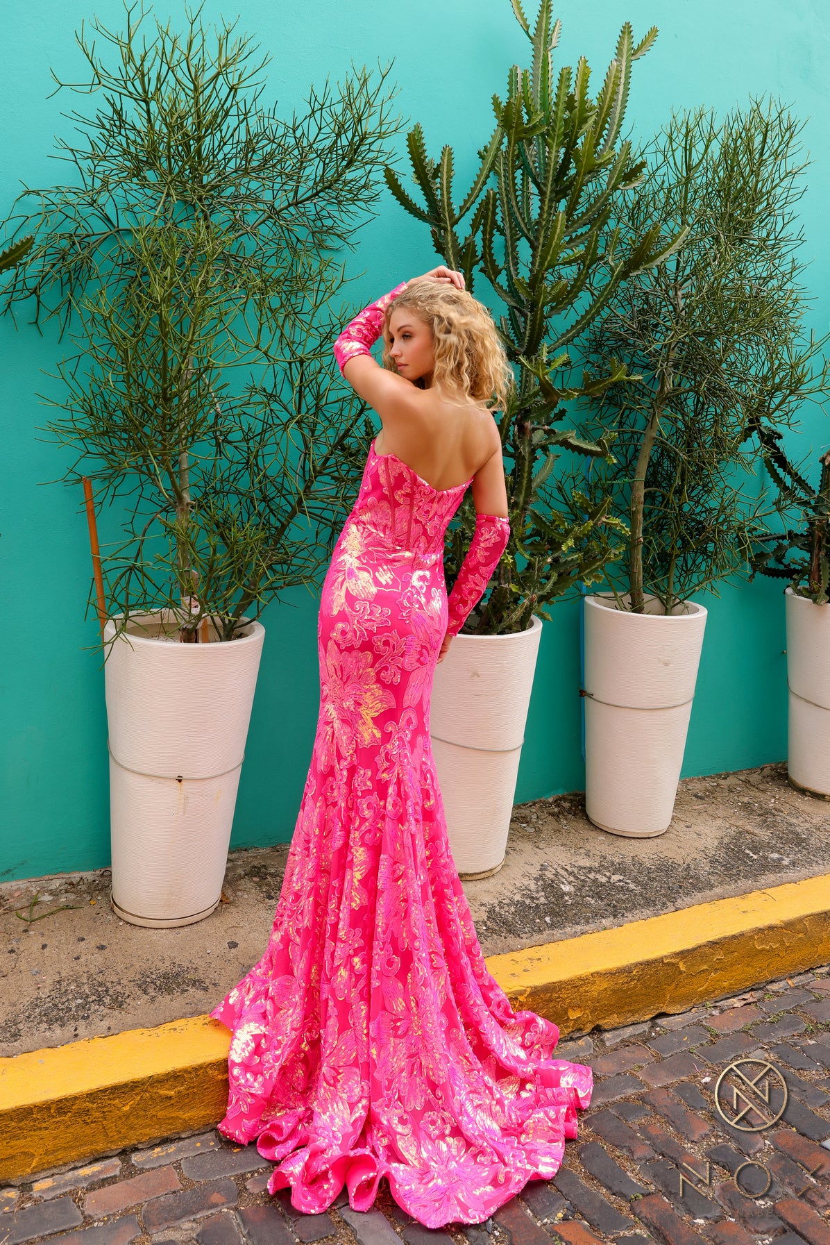 Vestido de Fiesta| Miaminovias| Fuchsia II