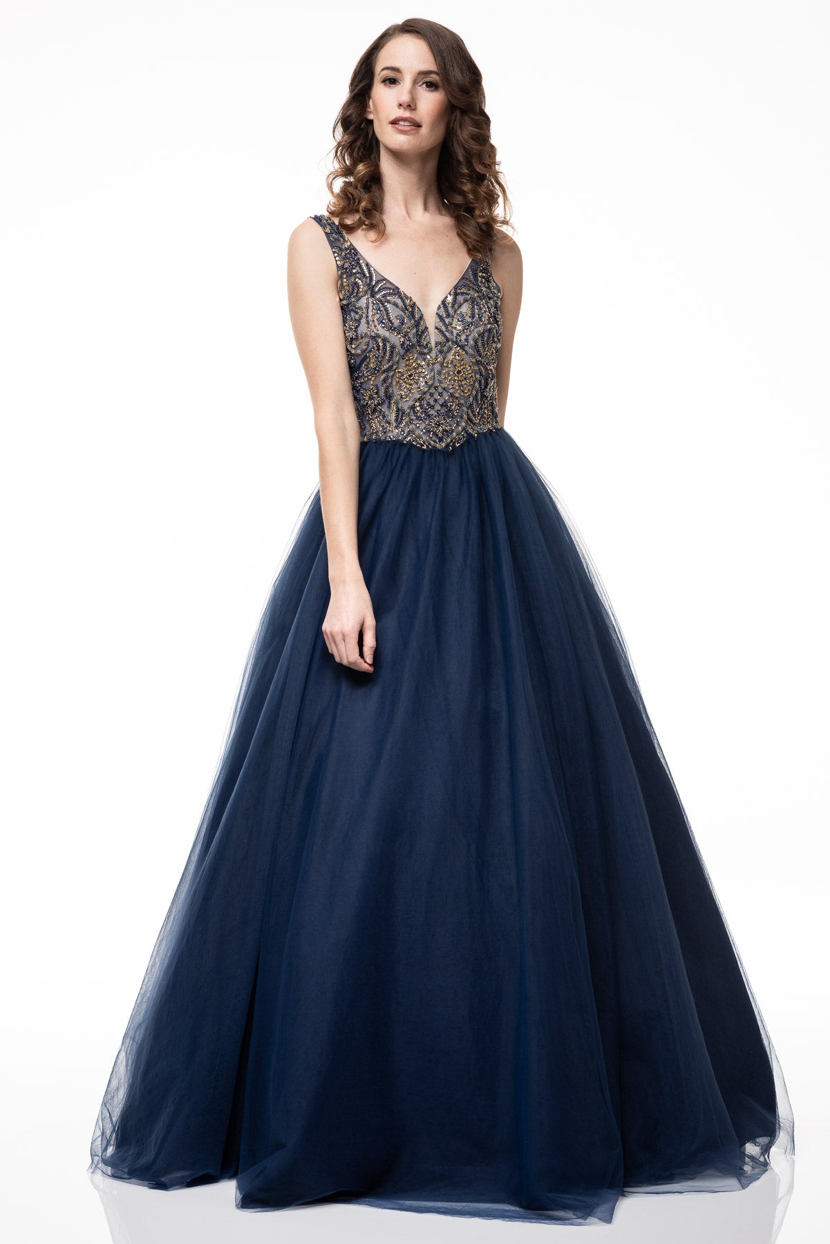 Vestido de Fiesta| Miaminovias| Navy Shine