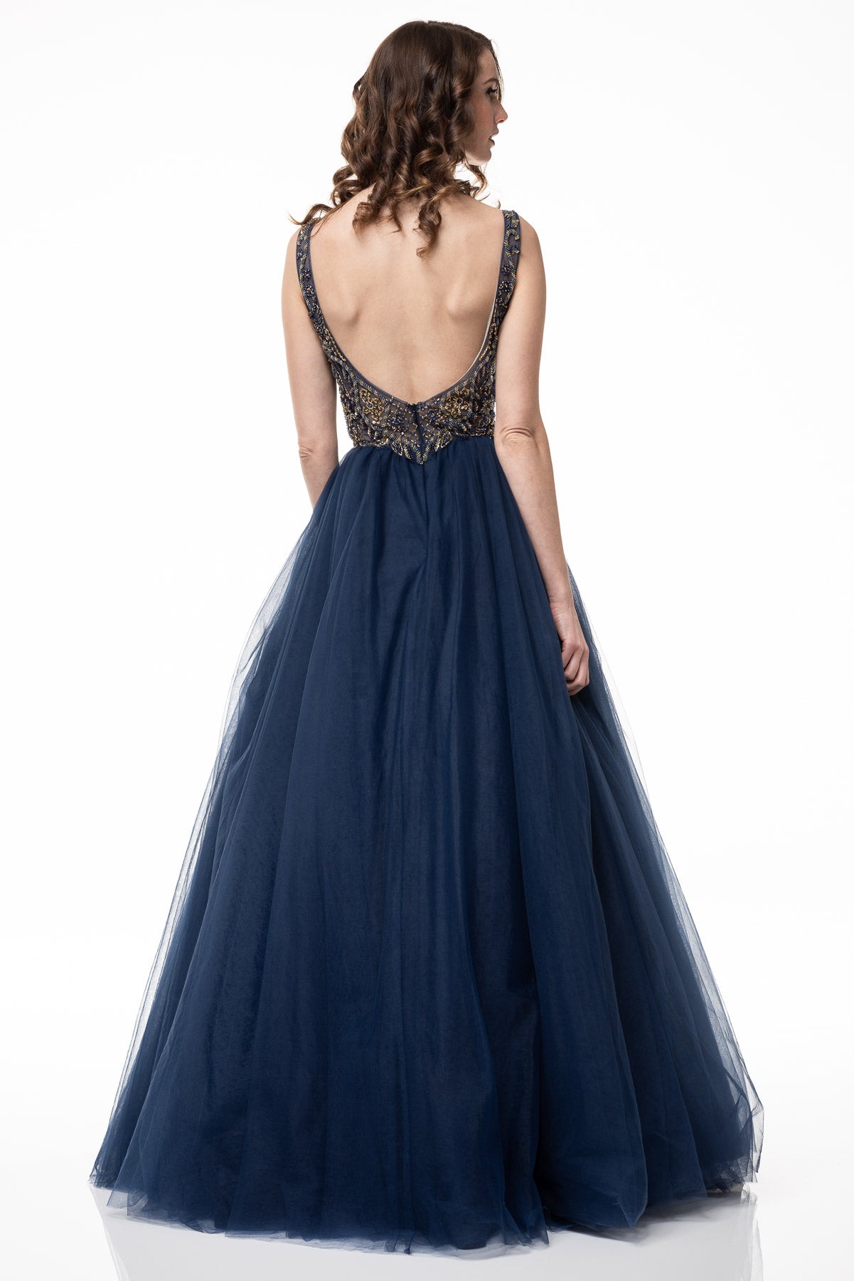 Vestido de Fiesta| Miaminovias| Navy Shine