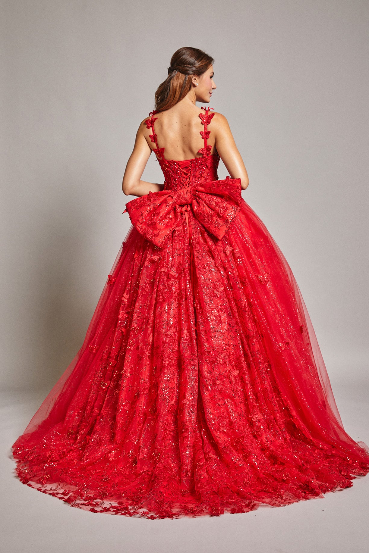 Vestido de fiesta| Miaminovias| Rojizo