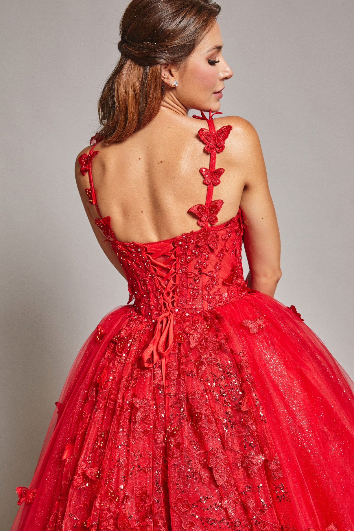 Vestido de fiesta| Miaminovias| Rojizo