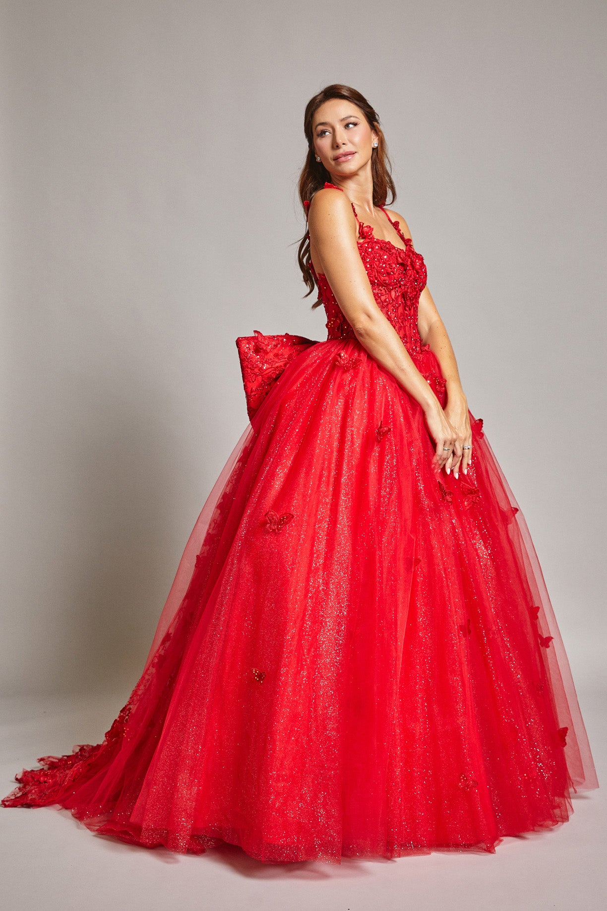 Vestido de fiesta| Miaminovias| Rojizo