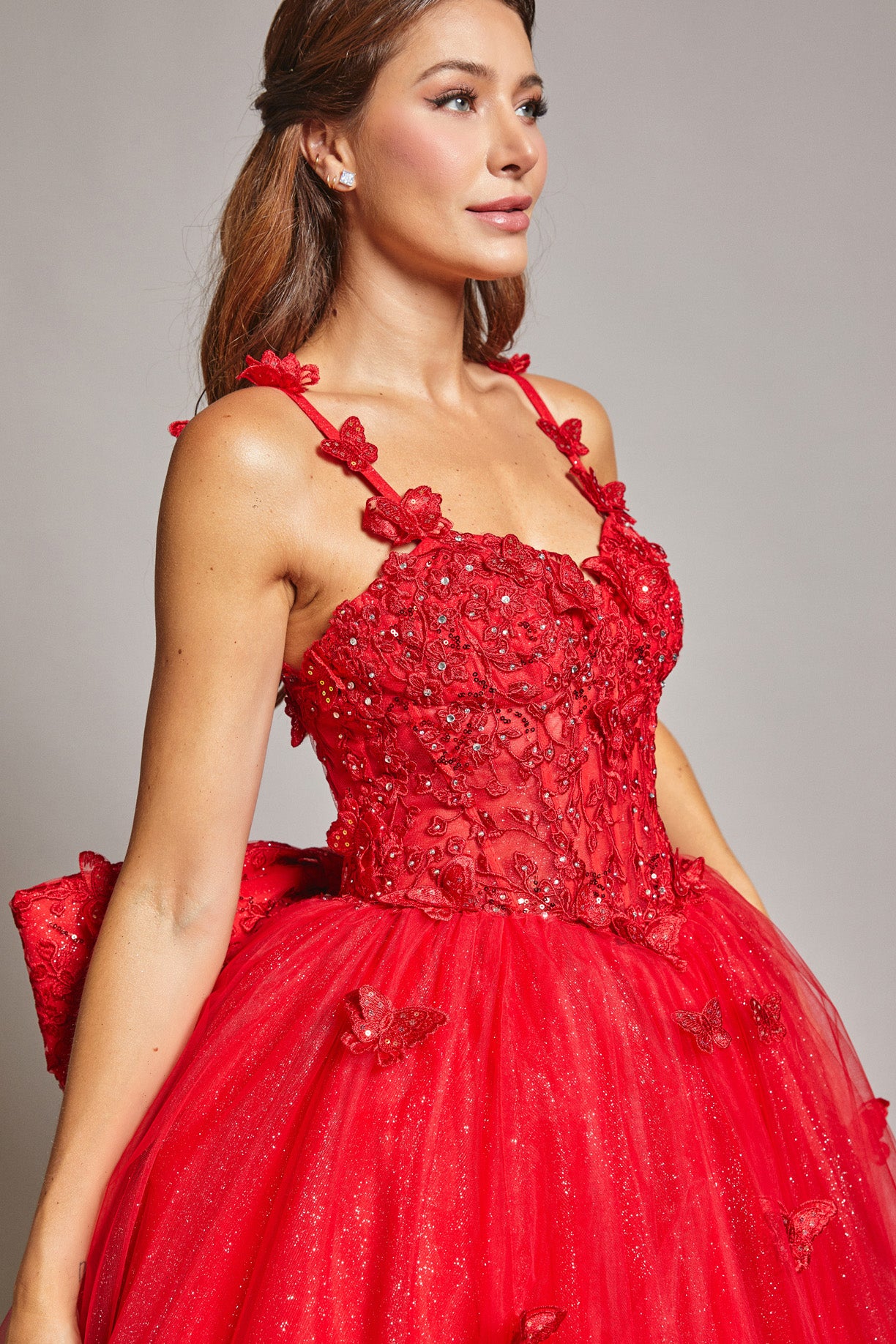 Vestido de fiesta| Miaminovias| Rojizo