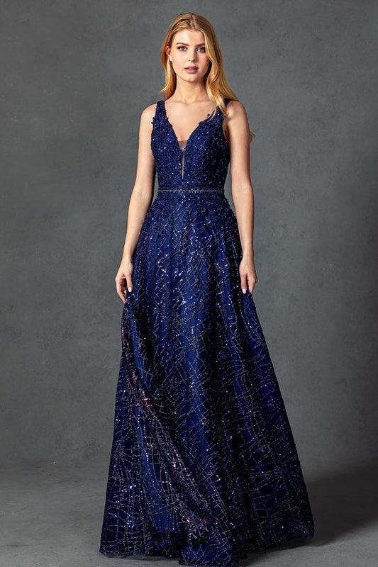 Vestido de Madre M-11 Blue