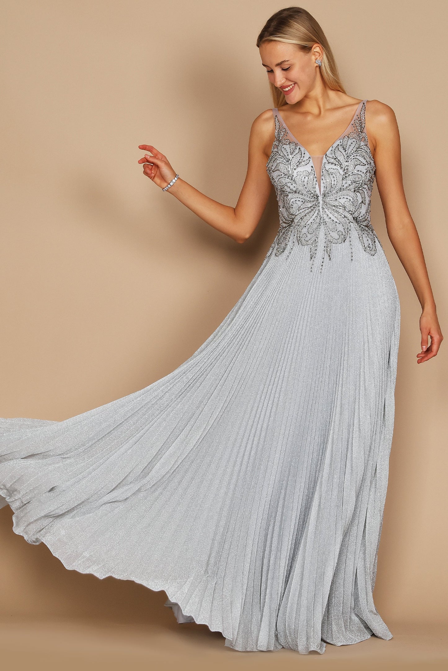 Vestido de Fiesta F-145 Amalia