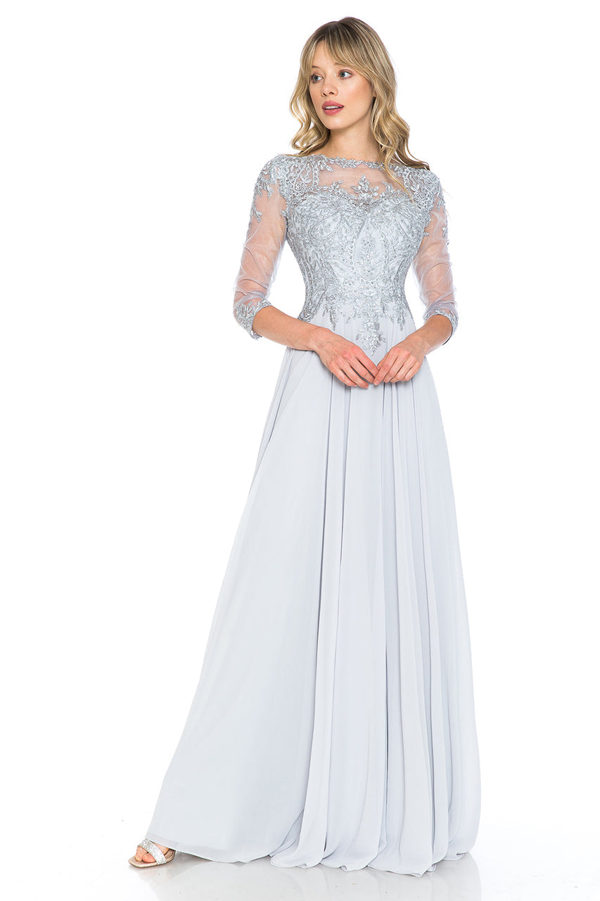 Vestido de Fiesta F-76 Luna (express)