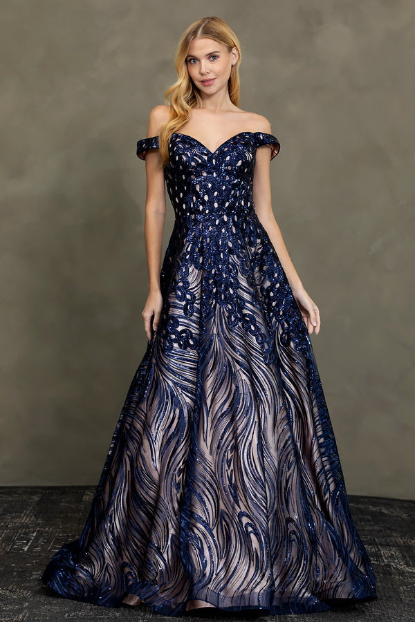 Vestido de Madre M-08 Silvia