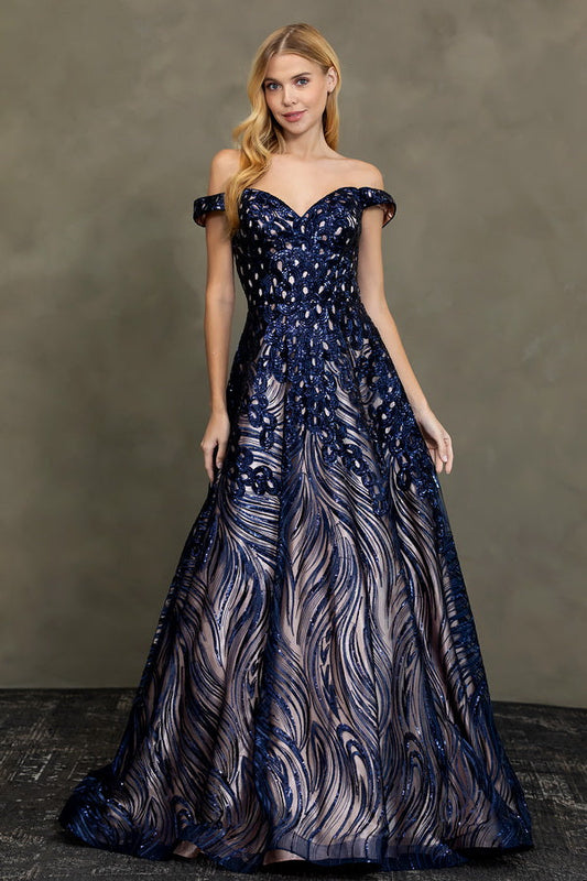 Vestido de Madre M-08 Silvia