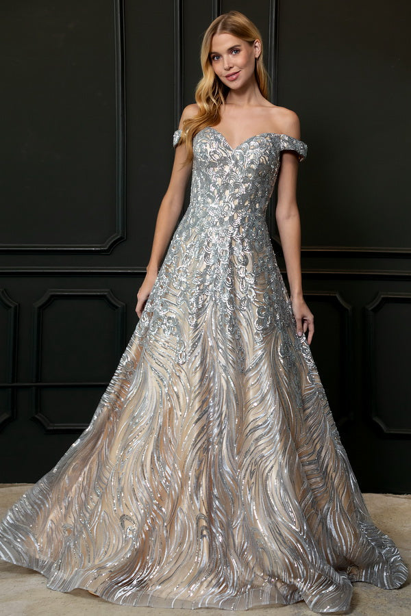 Vestido de Madre M-08 Silvia