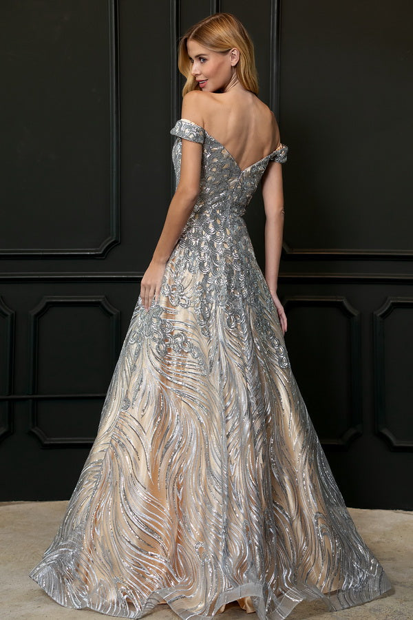 Vestido de Madre M-08 Silvia