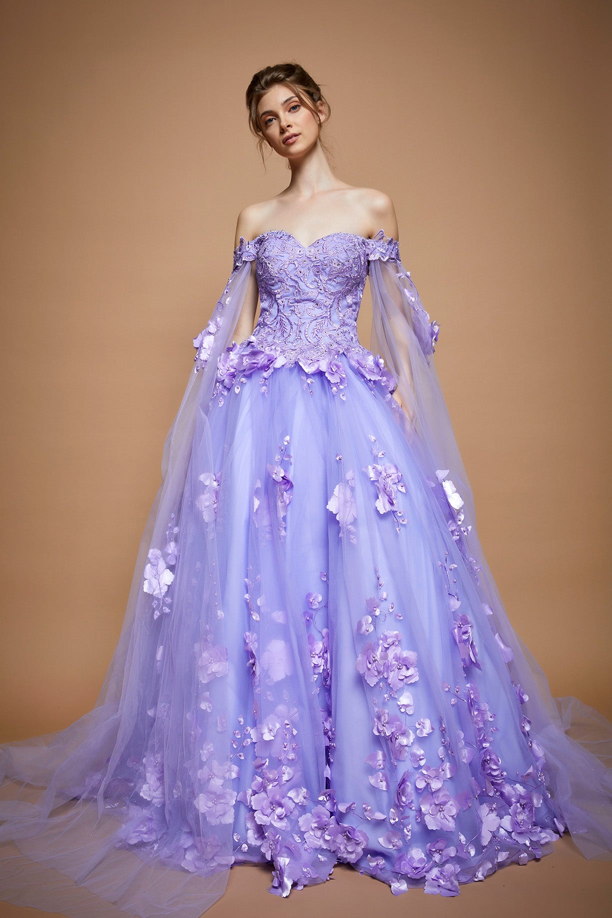 Vestido de fiesta F-167 Cynthia