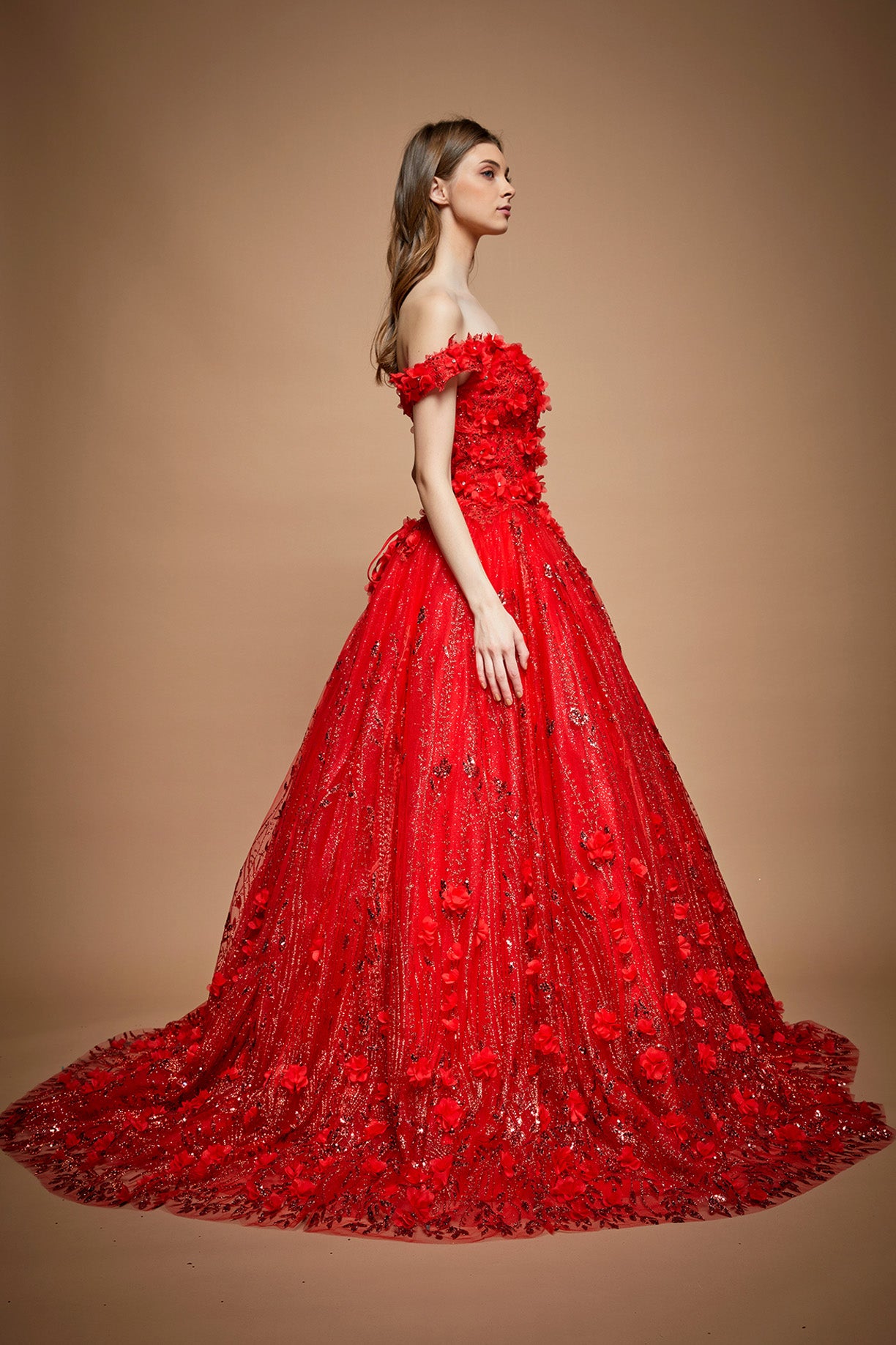 Vestido de fiesta F-166 Morelia
