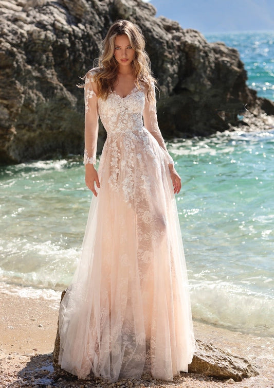 Vestido de Novia MN-263 Dresden (express Talla 40)